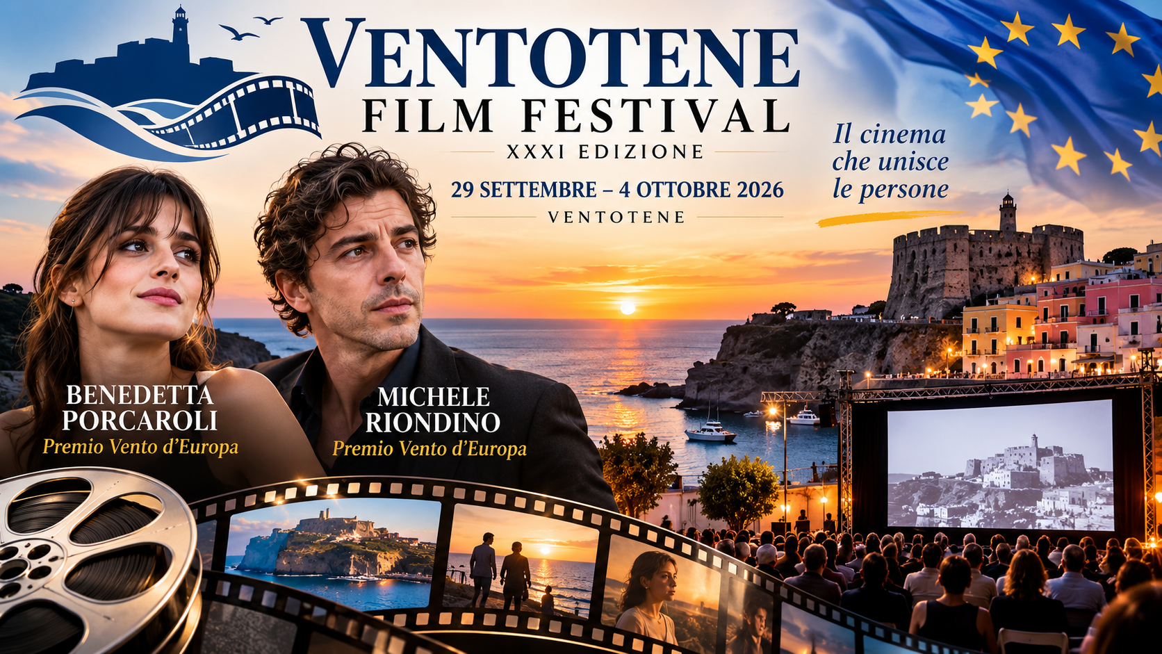 Ventotene Film Festival 2026 XXXI edizione