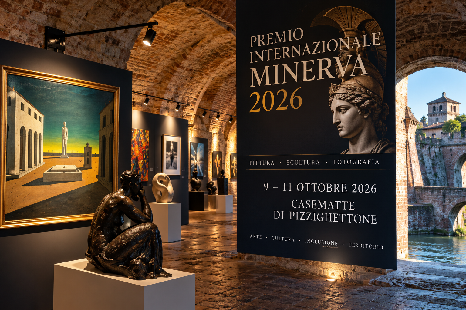 Premio Internazionale Minerva 2026 alle Casematte di Pizzighettone