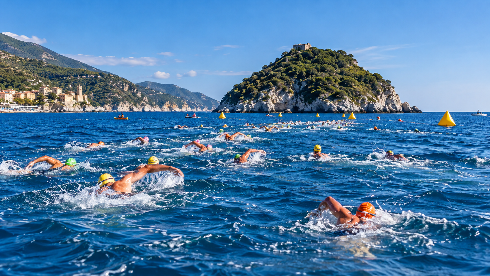 SwimtheIsland 2026, oltre 3mila nuotatori da 20 Paesi nel Golfo dell’Isola